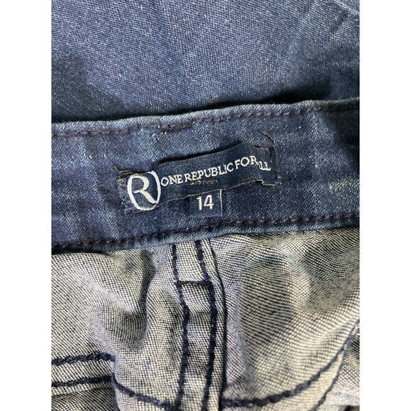 Women's High Rise Blue Jeans Size 14 Medium Wash Clothing - Picture 2 of 10